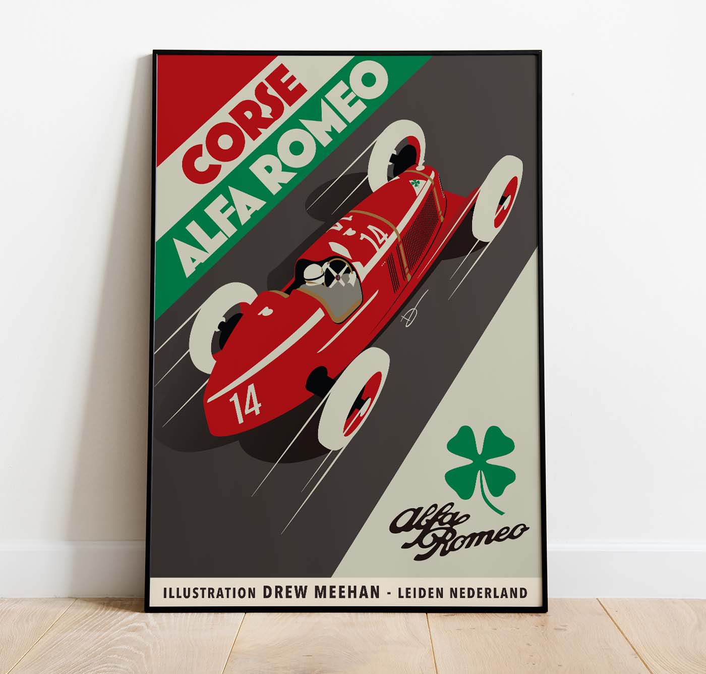 Poster Mockup Square – Corse Alfa Romeo