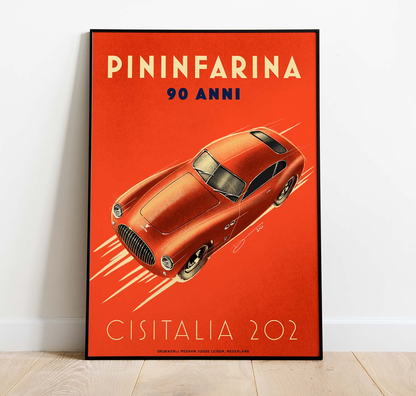 Poster Mockup Square – Pininfarina 90 Cisitalia